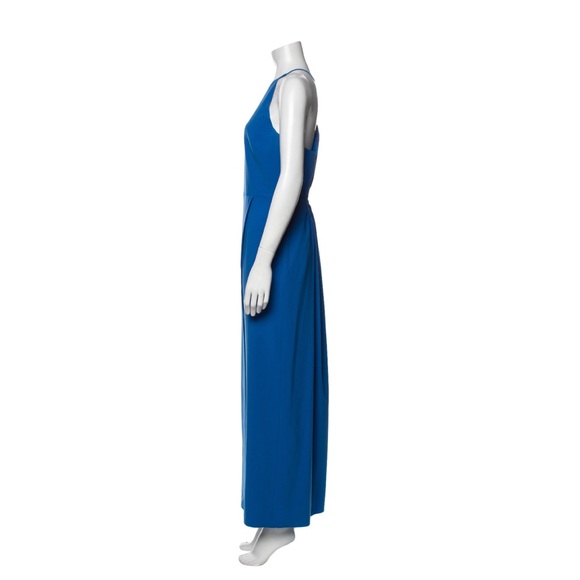 Halston Heritage Blue Gown Size 0 - Picture 2 of 4